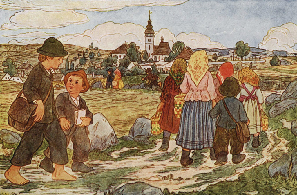 deti-zari-cesta-do-skoly